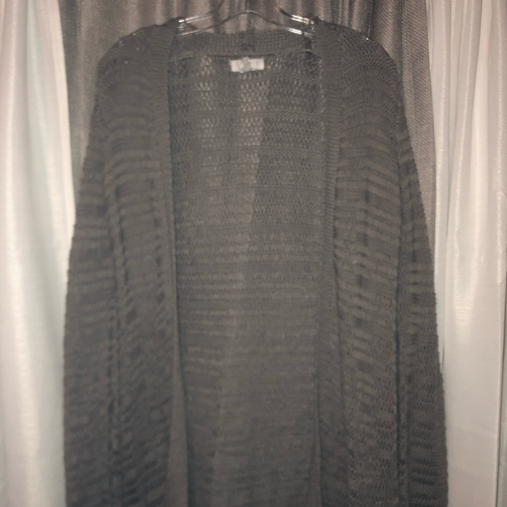 Light brown knitted cardigan